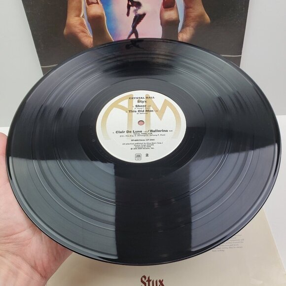 Styx Crystal Ball Vinyl Record LP 1976 Original SP-4604 Monarch VG+ - Picture 4 of 10